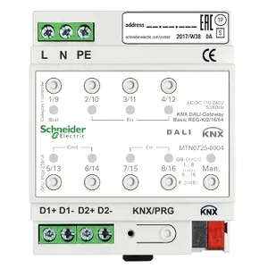 KNX DALI-Gateway Basic REG-K/2/16/64