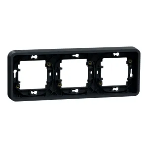 Mureva Styl suport fixare 3 posturi ST, orizontala, gri