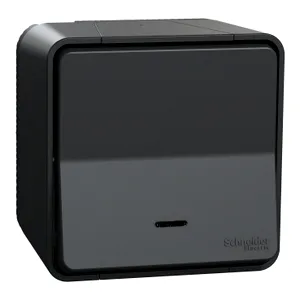 Mureva intrerupator cap scara LED, PT  gri