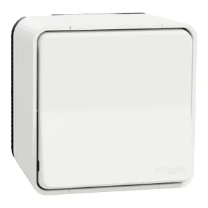 Mureva intrerupator cap scara, PT  alb