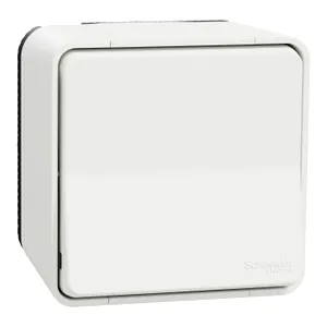 Mureva intrerupator cu revenire, PT  alb