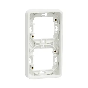 Mureva Styl suport fixare 2 posturi,vert, multi, alb