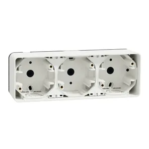 Mureva Styl doza PT 3 posturi orizontala alb