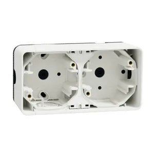 Mureva Styl doza PT 2 posturi orizontala alb