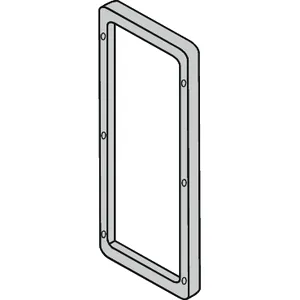 Rama, 435x185mm, pentru montarea cofretelor WM de la H600 si D300m unul langa altul