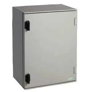 Ansamblu Tub Articulat, Patrat 80 Mm, Otel Turnat Ral 7040. For S3Cm Carcasa Hmi