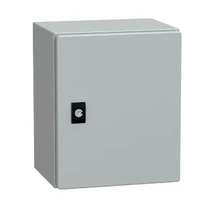 Spacial CRN, usa plina, cu contrapanou H300xW250xD200 IP66 IK10 RAL 7035