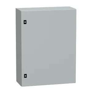 Spacial CRN, usa plina, cu contrapanou H800xW600xD250 IP66 IK10 RAL 7035