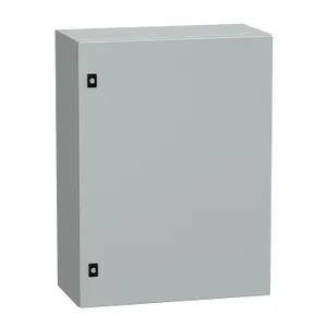 Spacial CRN, usa plina, cu contrapanou H800xW600xD300 IP66 IK10 RAL 7035