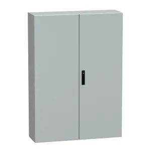 Spacial CRNG usa plina, fara contrapanou H1400xW1000xD300 IP55 IK10 RAL7035