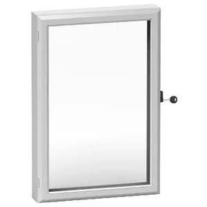 Fereastra de inspectie IP 55 cu cadru aluminiu si geam acrilic 3 mm 400 x 500 mm