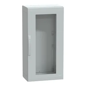Carcasa cu montaj pe podea poliester versiune PLA etansa 1000x500x320 IP65 cu geam