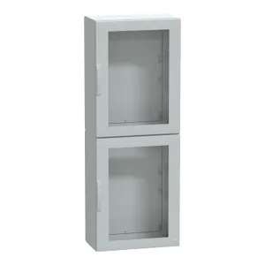 Carcasa cu montaj pe podea poliester versiune PLA etansa 2000x750x420 IP65 cu geam