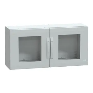 Carcasa cu montaj pe podea poliester versiune PLA etansa 500x1000x320 IP65 cu geam