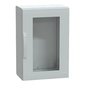 Carcasa cu montaj pe podea poliester versiune PLA etansa 750x500x320 IP65 cu geam