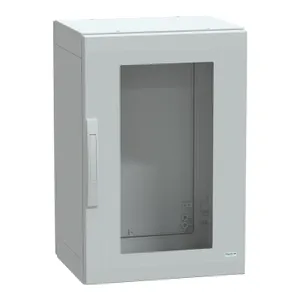 Carcasa cu montaj pe podea poliester versiune PLA etansa 750x500x420 IP65 cu geam
