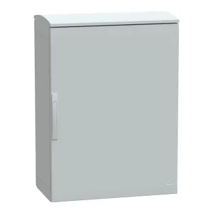 Carcasa montaj podea poliester versiune PLAT desch. superior,prot. 1000x750x420 IP44