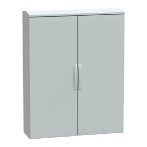 Carcasa montaj podea poliester versiune PLAT desch. superior,prot. 1250x1000x320 IP44