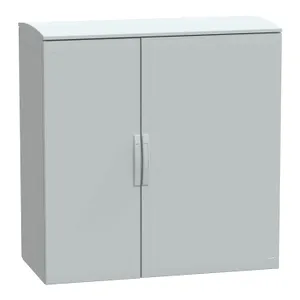 Carcasa montaj podea poliester versiune PLAT desch. superior,prot. 1250x1250x620 IP44