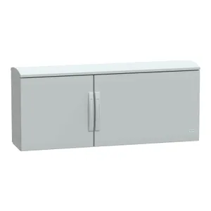 Carcasa montaj podea poliester versiune PLAT desch. superior,prot. 500x1250x320 IP44
