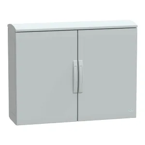 Carcasa montaj podea poliester versiune PLAT desch. superior,prot. 750x1000x320 IP44