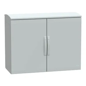 Carcasa montaj podea poliester versiune PLAT desch. superior,prot. 750x1000x420 IP44