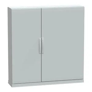 Carcasa montaj podea poliester versiune PLAZ cu plin. desch. inf. 1250x1250x320 IP54