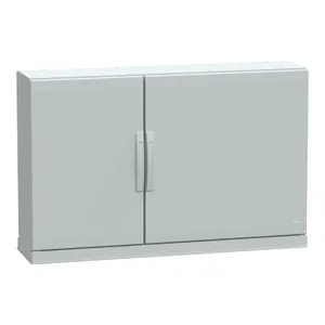 Carcasa montaj podea poliester versiune PLAZ cu plin. desch. inf. 750x1250x320 IP54