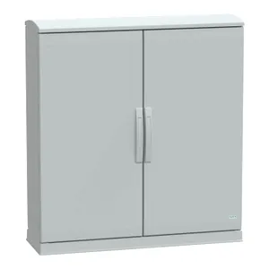 Carcasa montaj podea poliester versiune PLAZ cu plin.+prot. desch. 1000x1000x320 IP44