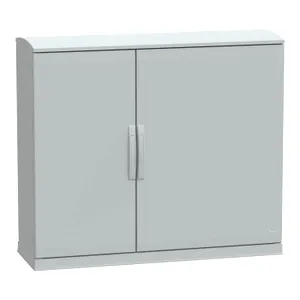 Carcasa montaj podea poliester versiune PLAZ cu plin.+prot. desch. 1000x1250x420 IP44