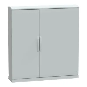 Carcasa montaj podea poliester versiune PLAZ cu plin.+prot. desch. 1250x1250x320 IP44
