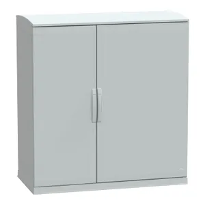 Carcasa montaj podea poliester versiune PLAZ cu plin.+prot. desch. 1250x1250x620 IP44