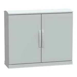 Carcasa montaj podea poliester versiune PLAZ cu plin.+prot. desch. 750x1000x320 IP44