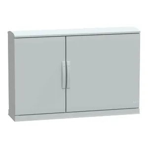 Carcasa montaj podea poliester versiune PLAZ cu plin.+prot. desch. 750x1250x320 IP44