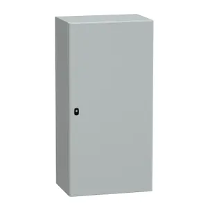 Usa simpla Spacial S3D cu plac. mont. H1200xW600xD400 IP66 IK10 RAL7035.