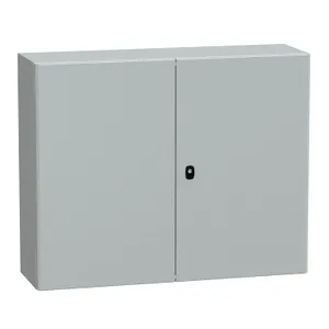 Usa sim. dubla Spacial S3D cu/f.plac. mont. H800xW1000xD300.IP55 IK10 RAL7035.