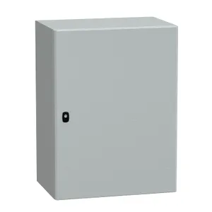 Usa simpla Spacial S3D cu/f. plac. mont. H800xW600xD400.IP66 IK10 RAL7035.