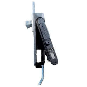 Transformare a unei incuietori standard intr-una retractabila cu 3 puncte de incuiere cu cheie 405