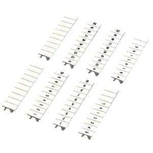 Banda De Marcare Cu Clipsare, 5Mm, 10 Caractere 11 La 20, Print Orizontal, Alb