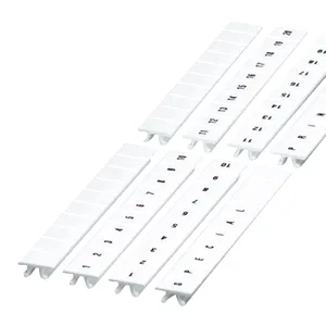 Banda De Marcare Cu Clipsare, 8Mm, 10 Caractere 11 La 20, Print Orizontal, Alb