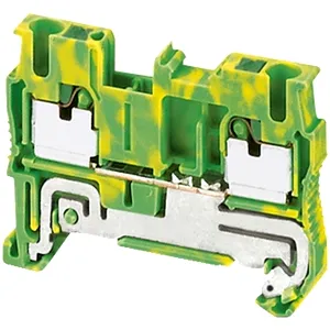 Bloc Terminal Cu Impamantare Linergy4Mm 1Nivel 1X1 Conex. Cu SurubVerde-Galben