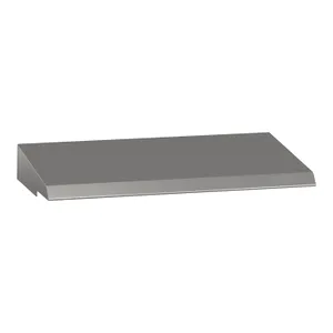 Capac Inoxidabil 304L, Scotch Brite Finish. Pentru Dulapuri Wm W400Xd200Mm