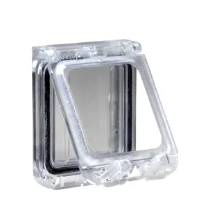 Fereastra Din Plastic Cu Capac Transparent Prins Cu Balamale. Ip 65