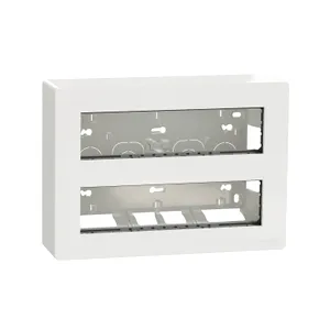 Noua Unica, Post de lucru 2x10m, aparent, alb antibacterian