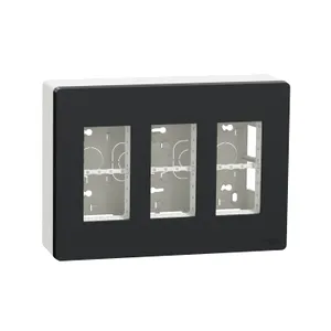 Noua Unica, Post de lucru 3x4m vertical,aparent, antracit