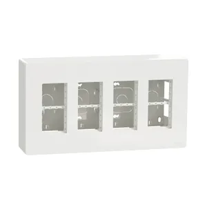 Noua Unica, Post de lucru 4x4m vertical,aparent, alb