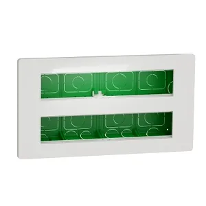 Noua Unica, Post de lucru 2x10m, incastrat, alb antibacterian