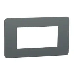 Noua Unica, Rama Unica Studio Color 4m gri inchis/alb