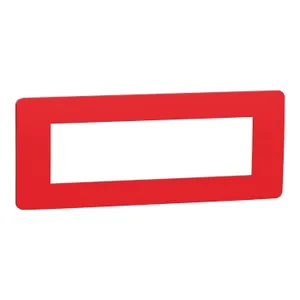 Noua Unica, Rama Unica Studio Color 7m rosu/alb