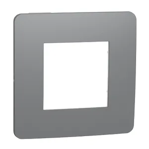 Noua Unica, Rama Unica Studio Color 1post gri inchis/alb